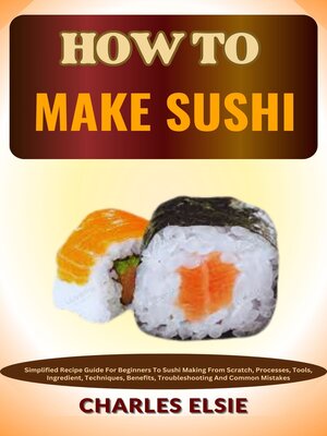 cover image of HOW TO MAKE SUSHI